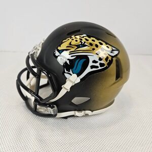Riddell Jacksonville Jaguars Speed Mini Helmet Black Gold Two Tone NFL HBR 1245